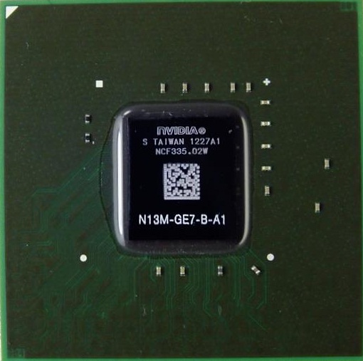 nVidia N13M-GE7-B-A1 (GeForce 610M Fermi) Wymiana na nowy, naprawa, lutowanie BGA